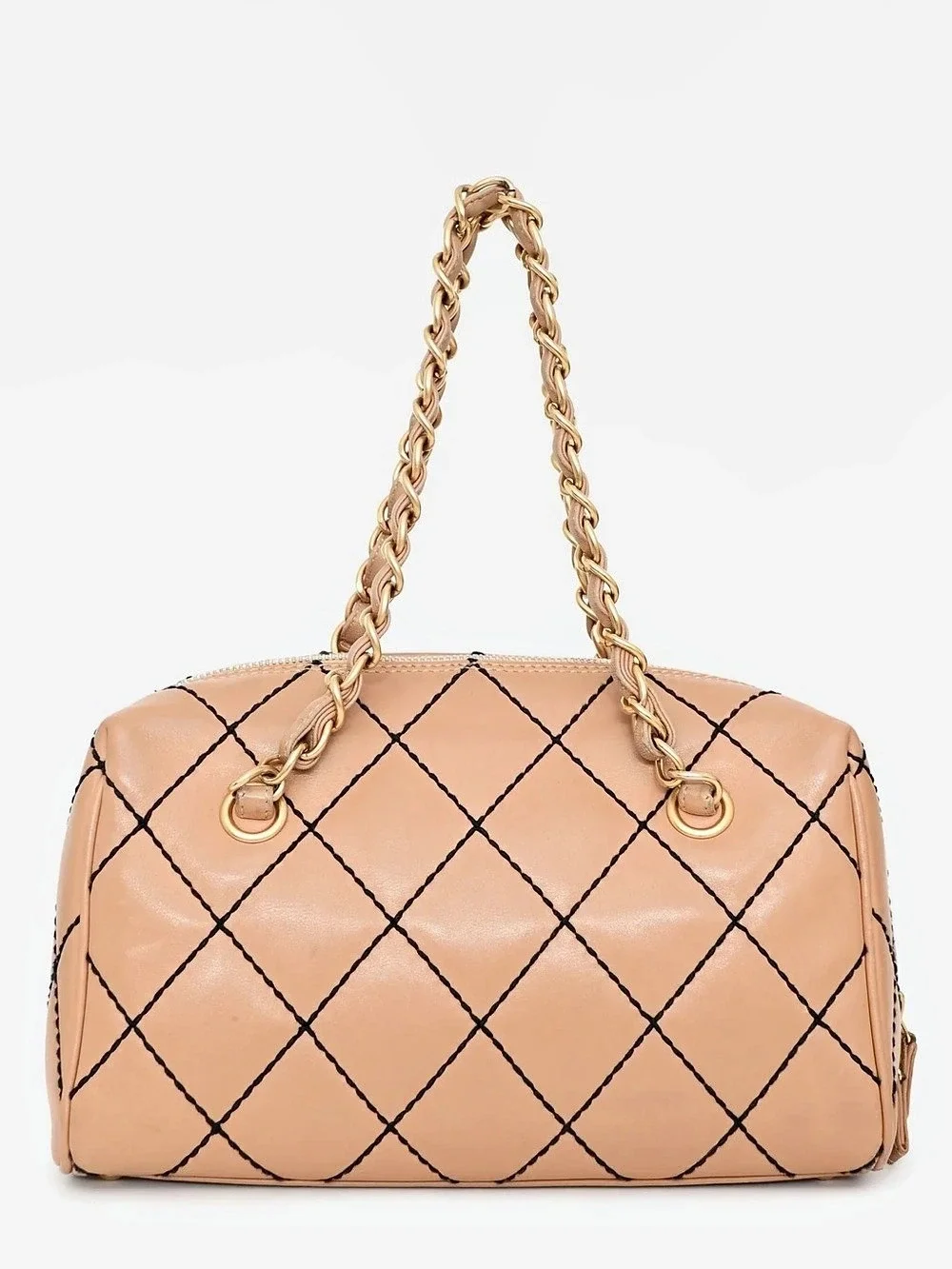 Chanel Quilted Shoulder Bag in Pink